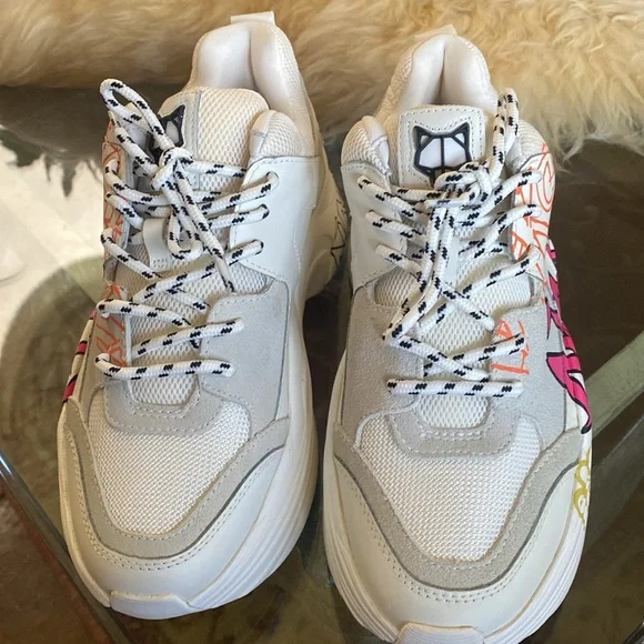 ❤️ NAKED WOLFE (NW)  BRAND NEW LEATHER CHUNKY PLATFORM LIMITED EDITION SNEAKER - Picture 4 of 7